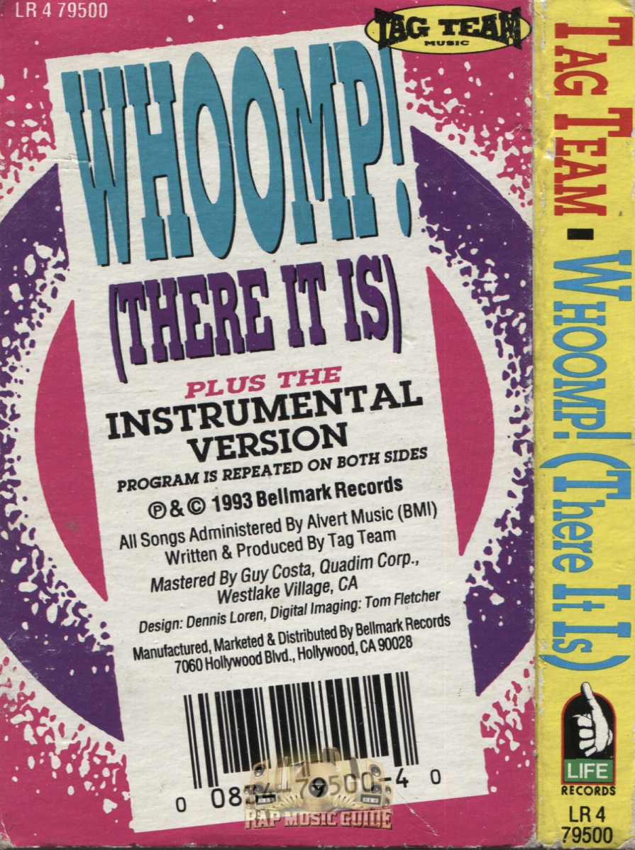 Tag team whoomp there it is single cassette tape rap music guide